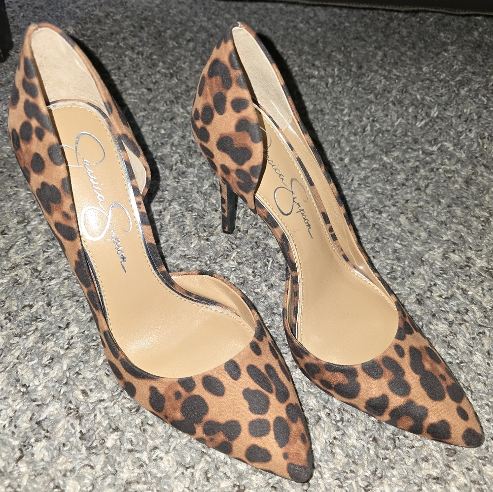 Jessica Simpson Pheona Leopard Pumps
